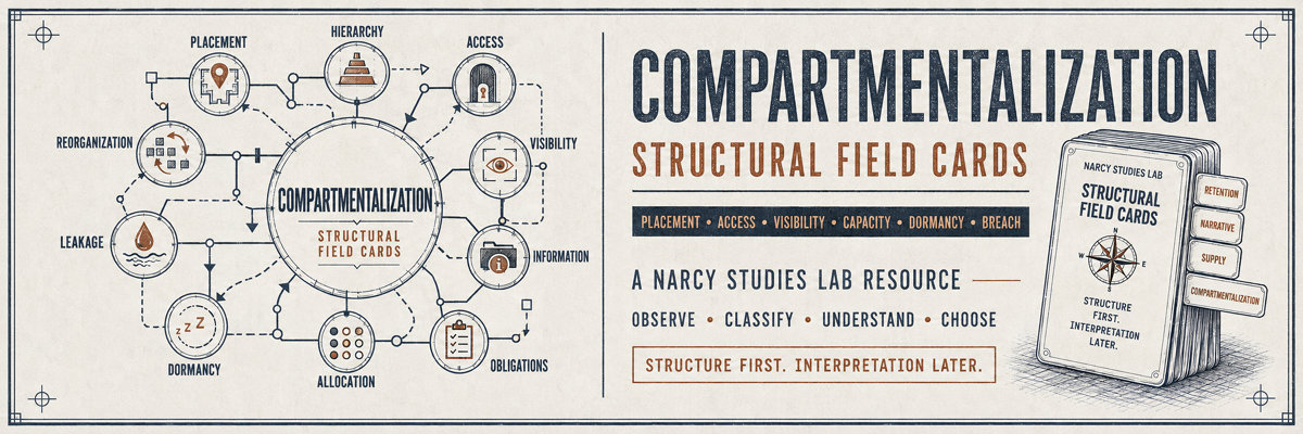 Compartmentalization Structural Field Cards banner