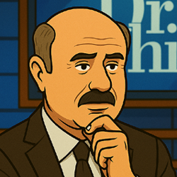 Dr. Phil explaining