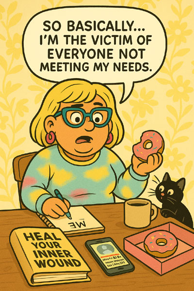 Narcy realizes that her supply didn't pull through like she expected.