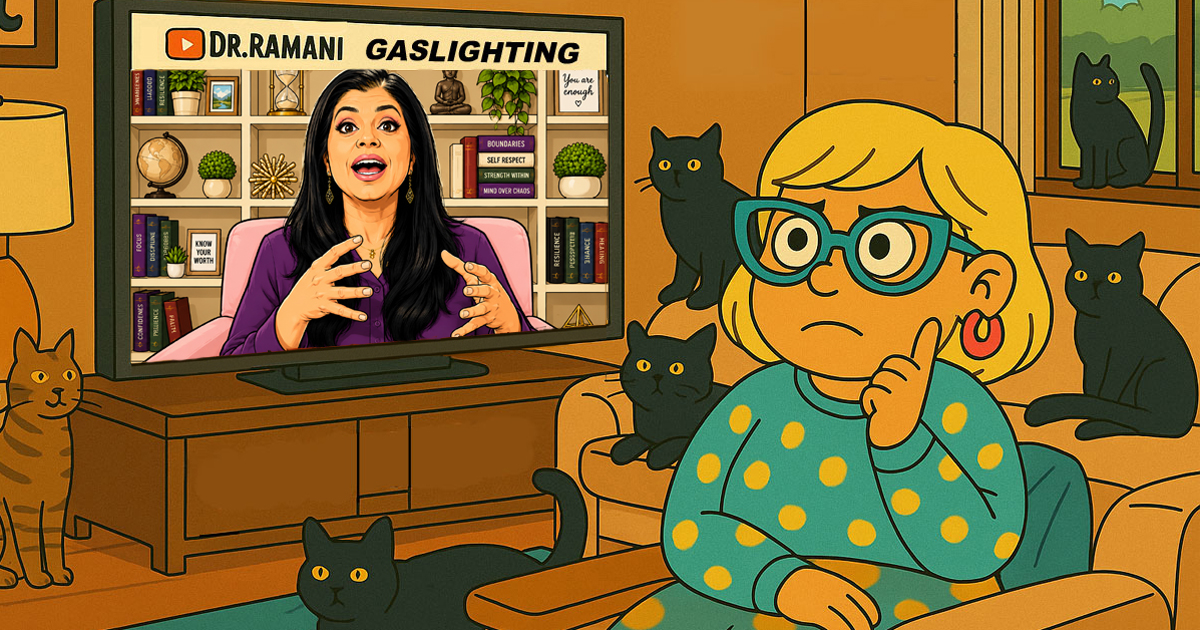Narcy Glued to the Youtube while watching videos on Gaslighting, Future faking, triangulation and dry-begging